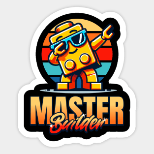 Master Builder Sticker